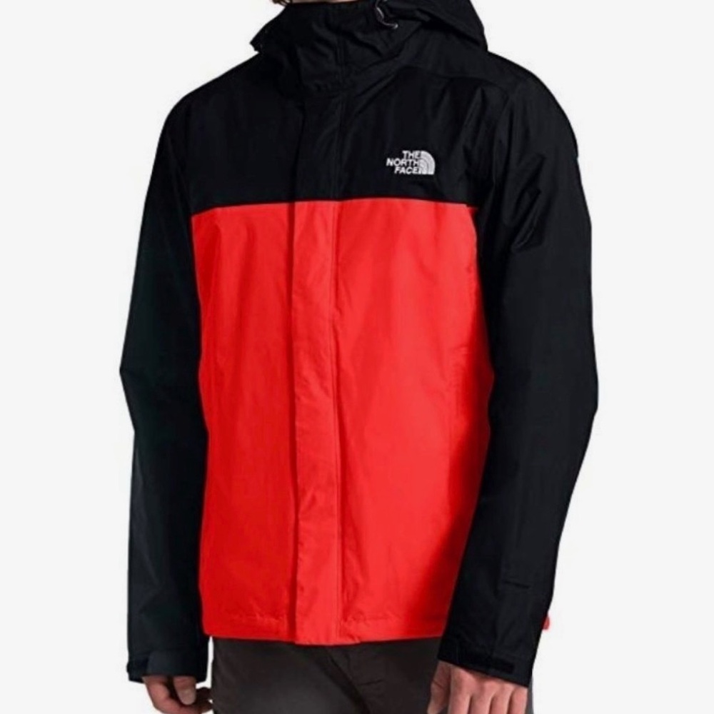 The North Face Men's Red and Black 3 in 1 Ski Jacket